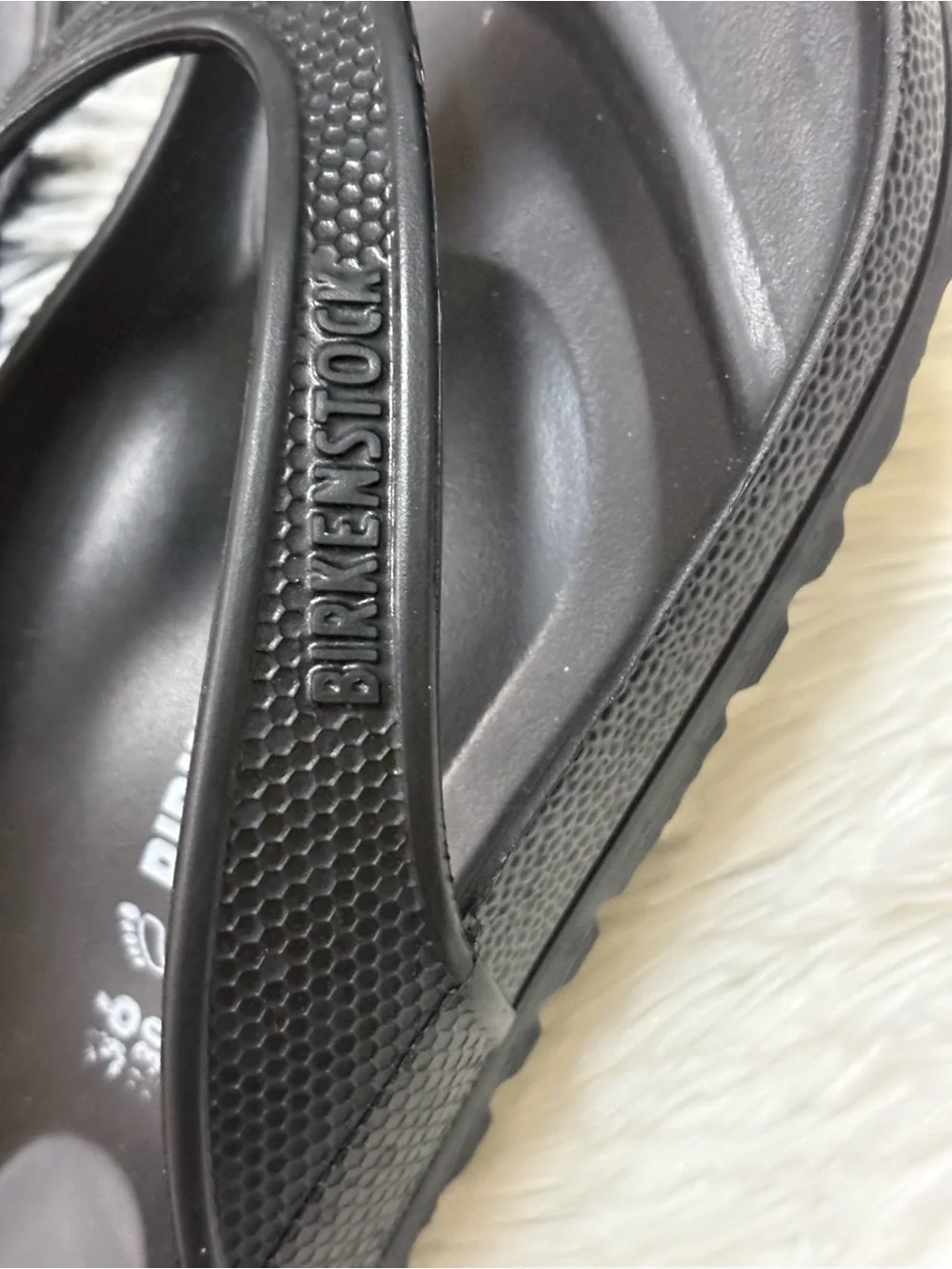 Birkenstock Women's Black EVA Thong Sandals